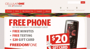 Cellular One free phone